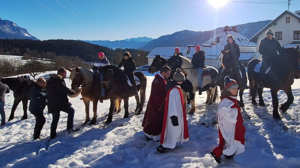 Pferdesegnung am 26. Dezember 2025 |  © Foto: Sonja Kucher