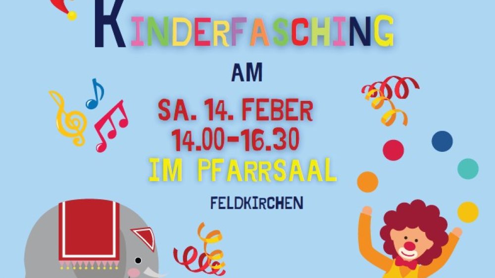 Bild: Kinderfasching