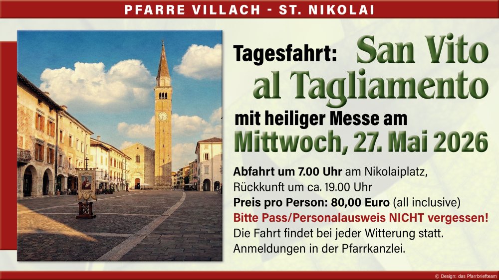 Herzliche Einladung! |  &copy; Design: das Pfarrbriefteam