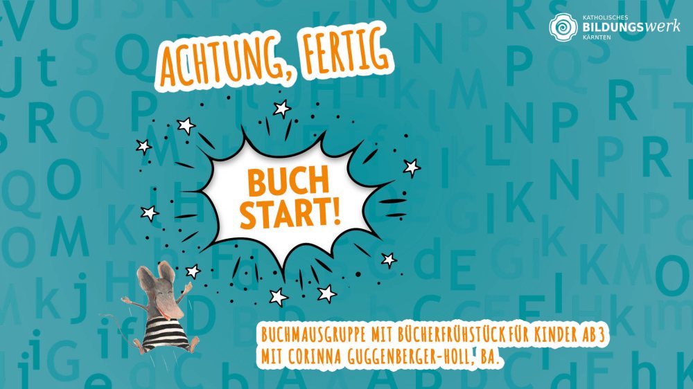 Bild: Achtung, fertig, Buchstart - Eltern-Kind-Gruppe rund um Kinderbücher, Geschichten & Co