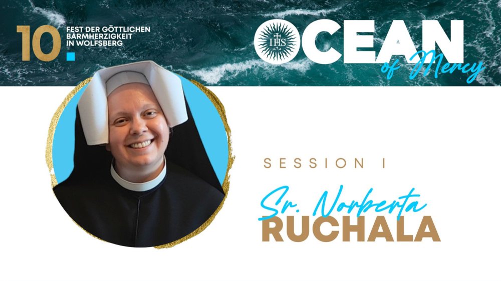 Bild: Sr. Norberta Ruchala aus Krakau beim 10. Fest der Barmherzigkeit in Wolfsberg 