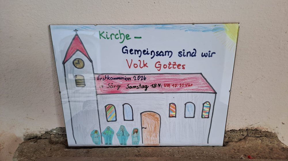 Einladung zur Erstkommunion |  &copy; Foto: Kaplan M. Rossian