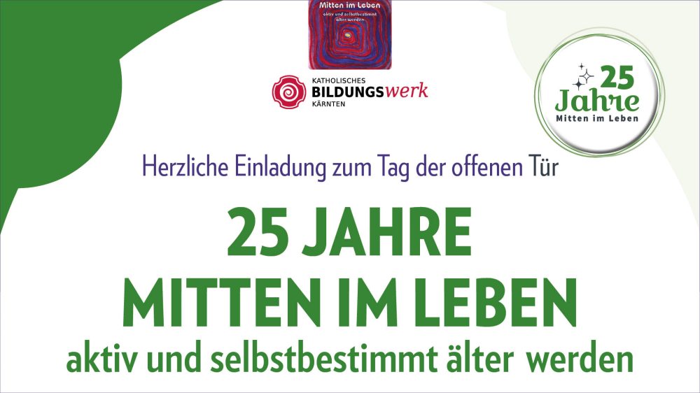 Bild: 25 Jahre Mitten im Leben - aktiv uns selbstbestimmt älter werden