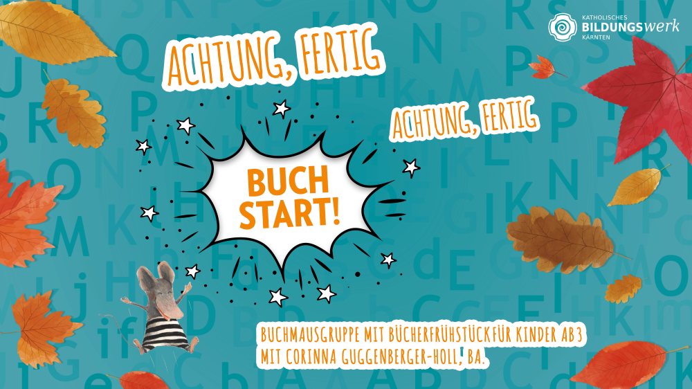 Bild: Achtung, fertig, Buchstart - Eltern-Kind-Gruppe rund um Kinderbücher, Geschichten & Co