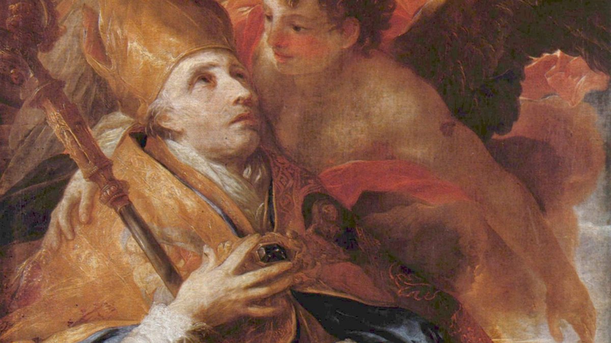 Gemälde vom Hl. Benno von Meißen, Künstler: Johann Michael Rottmayr ( Public domain, via Wikimedia Commons)