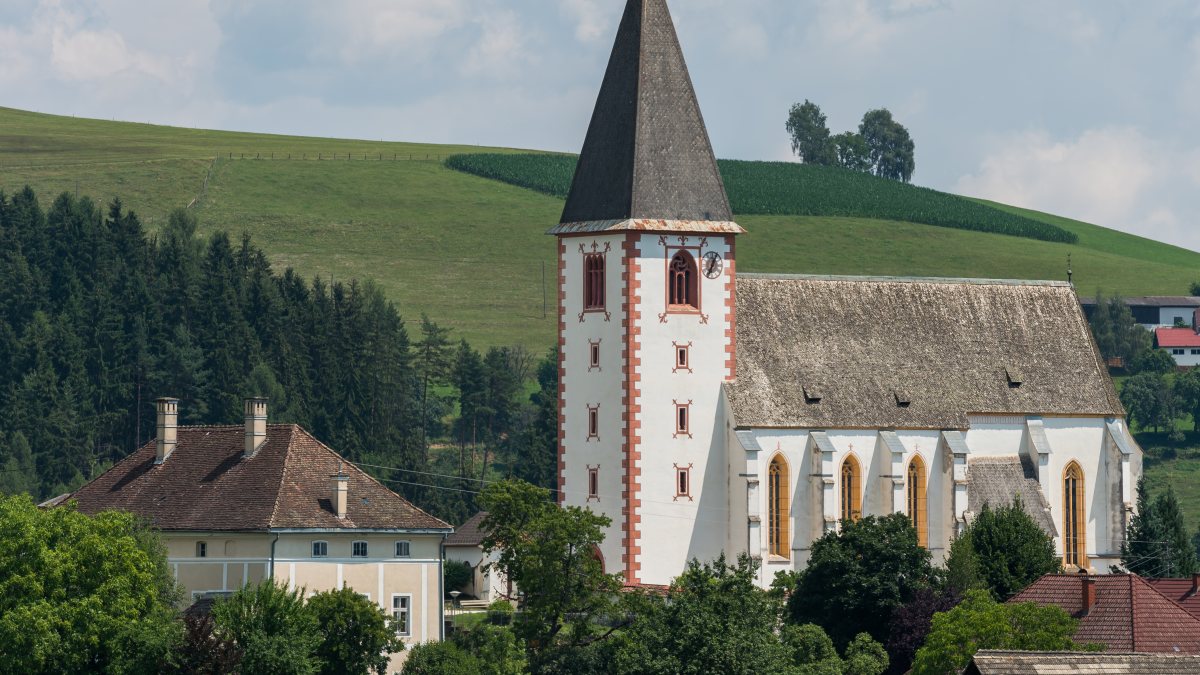 Die Pfarrkirche Pustritz ist dem Patrozinium Mariä Heimsuchung geweiht. (von Johann Jaritz [GFDL (http://www.gnu.org/copyleft/fdl.html), CC BY-SA 3.0 at (https://creativecommons.org/licenses/by-sa/3.0/at/deed.en)) Die Pfarrkirche Pustritz ist dem Patrozinium Mariä Heimsuchung geweiht. (von Johann Jaritz [GFDL (http://www.gnu.org/copyleft/fdl.html), CC BY-SA 3.0 at (https://creativecommons.org/licenses/by-sa/3.0/at/deed.en))