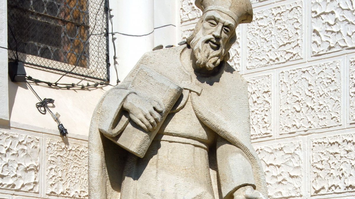 Die Statue des Hl. Hermagoras in der Stadtpfarrkirche Hermagor. (von Johann Jaritz [GFDL (http://www.gnu.org/copyleft/fdl.html), CC-BY-SA-3.0 (http://creativecommons.org/licenses/by-sa/3.0/), CC BY-SA 2.5 (https://creativecommons.org/licenses/by-sa/2.5), ) Die Statue des Hl. Hermagoras in der Stadtpfarrkirche Hermagor. (von Johann Jaritz [GFDL (http://www.gnu.org/copyleft/fdl.html), CC-BY-SA-3.0 (http://creativecommons.org/licenses/by-sa/3.0/), CC BY-SA 2.5 (https://creativecommons.org/licenses/by-sa/2.5), )