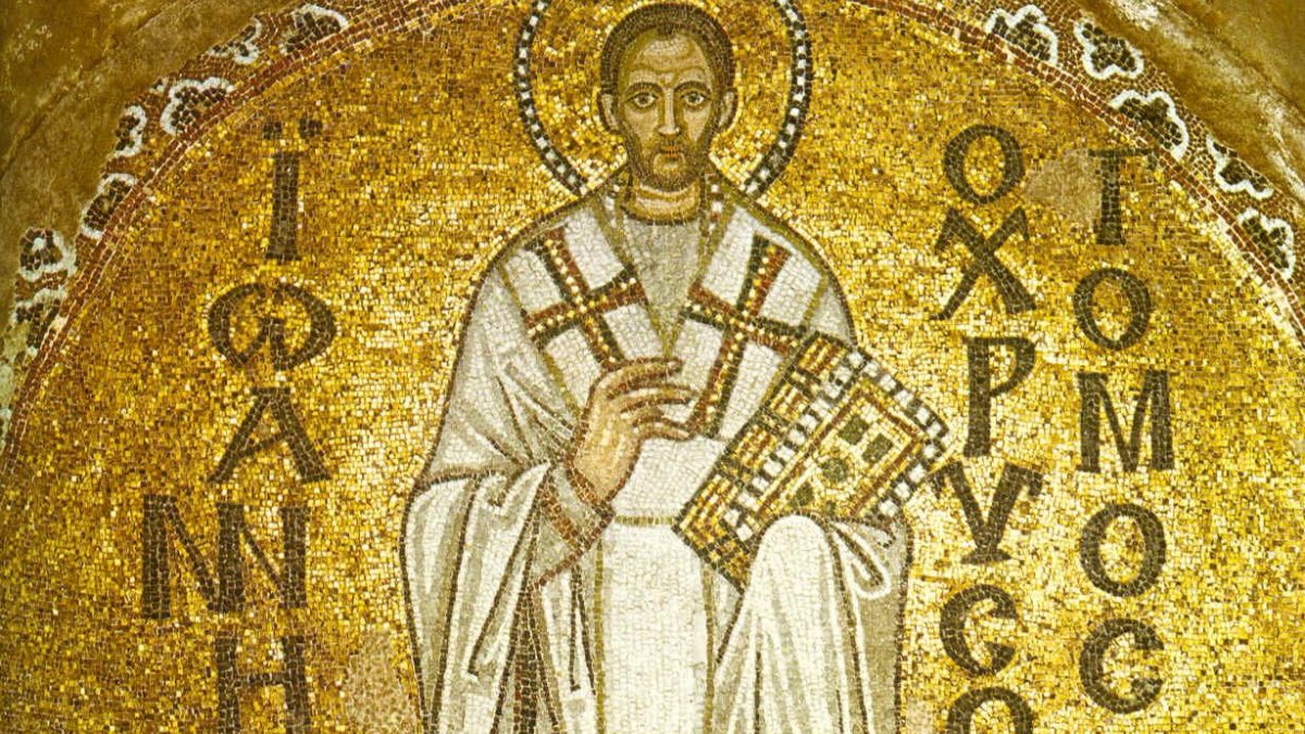 Johannes Chrysostomus ist für das westliche Christentum einer der vier Kirchenlehrer. (https://commons.wikimedia.org/wiki/File:Johnchrysostom.jpg?uselang=de)
