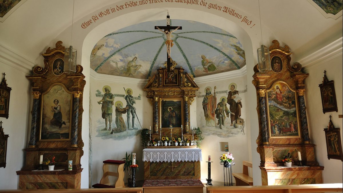 Wendelinskapelle in Kinberg/Scheidegg (© Foto: DKrieger [CC BY-SA 3.0 (https://creativecommons.org/licenses/by-sa/3.0)])