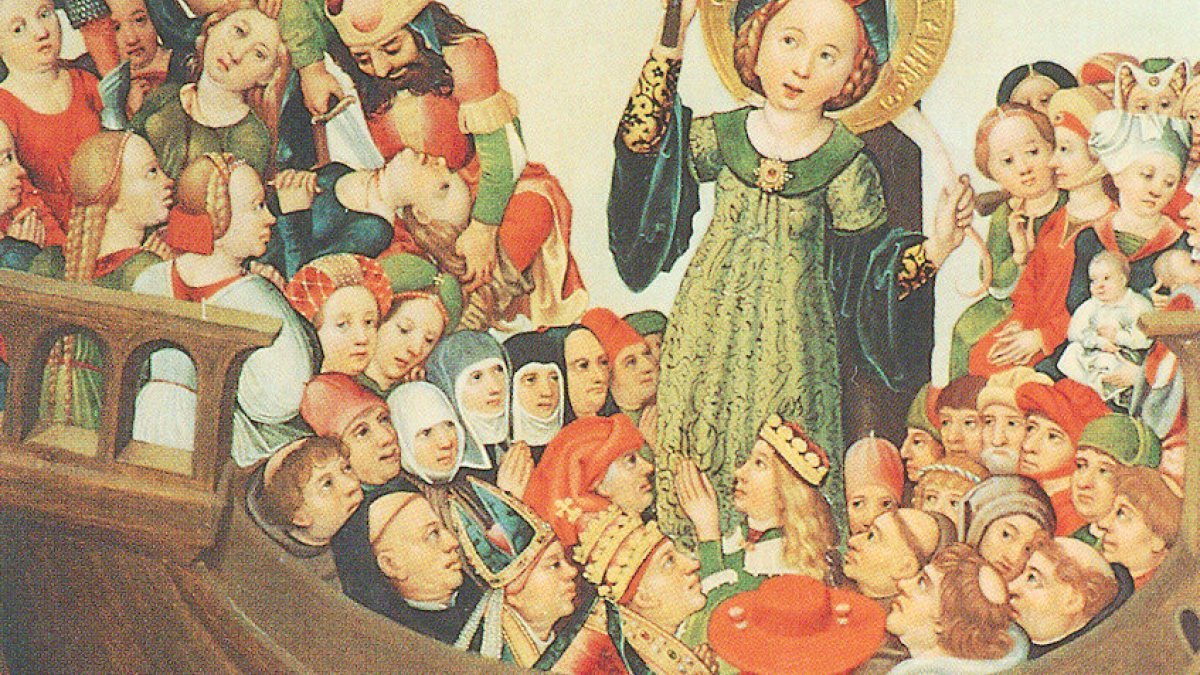 Altarbild in der Fürstenkapelle des Klosters Lichtenthal in Baden-Baden  (Joachim Schäfer - <a href="https://www.heiligenlexikon.de">Ökumenisches Heiligenlexikon</a>)