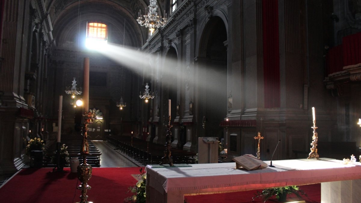 In der Kirche St. Afra in Brescia sind die Reliquien der Heiligen aufbewahrt. (Luca Giarelli [CC BY-SA 4.0 (https://creativecommons.org/licenses/by-sa/4.0)])