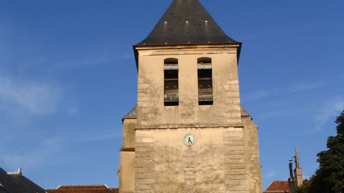 Die Abteikirche Lagny, deren Abt der Heilige im Jahr 649 wurde. (Benjism89 [CC BY-SA 3.0 (http://creativecommons.org/licenses/by-sa/3.0/)])