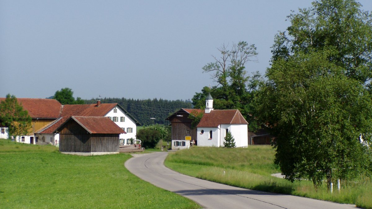 Rosinenkapelle in Wenglingen im bayrischen Allg&auml;u. (Flodur63 [CC BY-SA 4.0 (https://creativecommons.org/licenses/by-sa/4.0)])